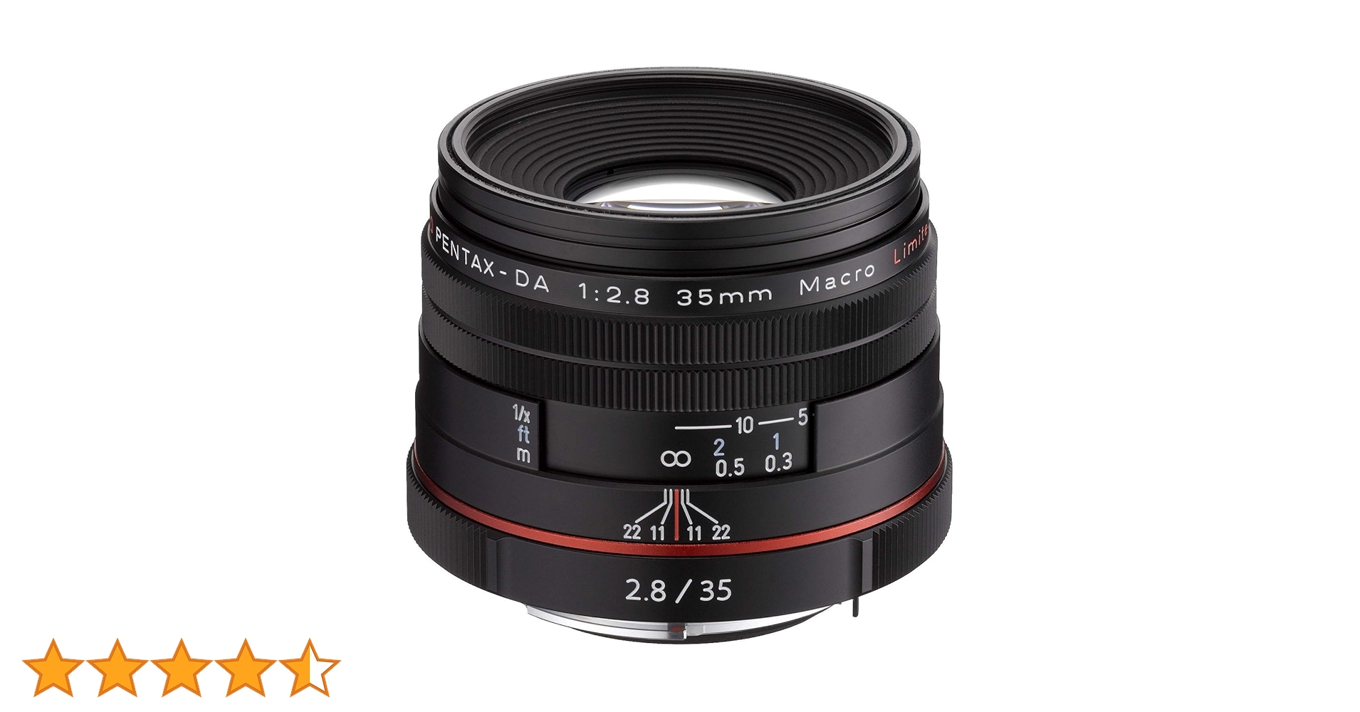 Amazon | ペンタックス HD PENTAX-DA 35mmF2.8 Macro Limited ブラック